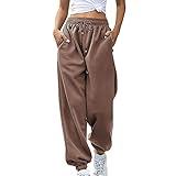 Generic View Your Deal on The View Deal of Day Womens Sweatpants High Waisted Dress Pants for Girls Work Joggers Women Sweat Pants Pack Women, Small, A02_coffee