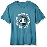 Champion Men's T-Shirt, Men's Crewneck Cotton Tee, Men's Mid-Weight T-Shirt