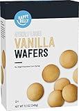 Amazon Brand - Happy Belly Vanilla Wafers, 12 ounce (Pack of 1)