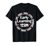 Early Learning TEAM Preschool Teacher Early Learners Crew T-Shirt