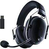 Razer BlackShark V2 Pro Wireless Gaming Headset 2023 Edition: Detachable Mic - Pro-Tuned FPS Profiles - 50mm Drivers - Noise-Isolating Earcups w/Ultra-Soft Memory Foam - 70 Hr Battery Life - Black