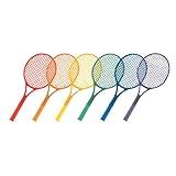 Champion Sports 21-Inch Plastic Tennis Racquet Set Assorted Colors