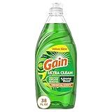 Gain Ultra Dishwashing Liquid Dish Soap, Original Scent, 38 fl oz