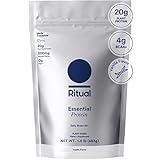 Ritual 50+ Vegan Protein Powder with BCAA: 20g Organic Pea Protein from Regenerative Farms in USA, Plant Based, Hand-Crafted Vanilla, 3rd Party Tested, Gluten-Free, Dairy-Free, Non-GMO, 1 Lbs