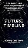 Toys4Future Timeline 2020 to 2080 Educational Playing Cards Card Games for Adults and Children Perfect of Parties and Game Night