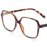 miyya Blue Light Blocking Glasses for Women, Blue Light Glasses for Women Oversized Fashion Vintage Fake