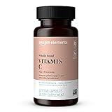 Amazon Elements Whole Food Vitamin C, 60 capsules