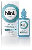 Blink Tears Lubricating Eye Drops, 1 fl oz (30 mL) Eye Care for Mild to Moderate Dry Eyes, Hyaluronate for Boosting Hydration, Moisturizing & Soothing Eye Drops for Dry Eyes