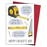 Fathers Day Card from Daughter Son Kids Wife for Dad Husband, Best Father's Day Card, Personalized Fathers Day Cards Gifts Father's Day Gifts Father Funny, Cool Gifts for Dad, New Dad Gifts Ideas