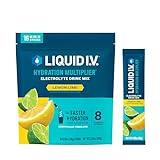 Liquid I.V.® Hydration Multiplier - Lemon Lime | Electrolyte Powder Drink Mix | 1 Pack (16 Servings)