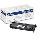 TN-720 Black Toner Cartridge High Yield Replacement for Brother TN750 TN720 Toner HL-5470DW HL-5450DN HL-6180DW MFC-8710DW MFC-8510DN MFC-8910DW MFC-8950DW Printer, 1-Pack