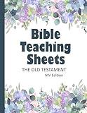 Bible Teaching Sheets - the Old Testament: NIV Edition - Book-by-Book Summaries, Key Verses, and Background Information