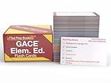 GACE Elementary Education Study Cards: GACE Elementary Education 001 and 002 Exam Prep with Practice Test Questions [Full Color Cards]