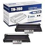 TN780 Compatible TN-780 Black Super High Yield Toner Cartridge Replacement for Brother TN-780 MFC-8950DW HL-6180DW HL-6180DWT MFC-8950DWT Toner.(2 Pack)