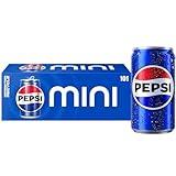 Pepsi Soda, 7.5 Ounce Mini Cans, (10 Pack) (Packaging May Vary)