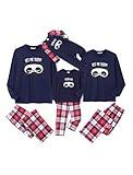 Family Matching Baby Pajamas: Plaid PJS for Family Reunion Party Take Photos Gift for Couples - Baby 6-9M