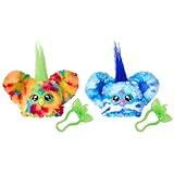 Furby Furblets 2-Pack, Mini Friends Pix-Elle & Ooh-Koo, 45+ Sounds Each, Music & Speaks Only Furbish, Electronic Plush Toys for Girls & Boys, Multicolor & Blue/White, 6+ (Amazon Exclusive)