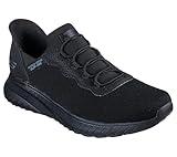 Skechers Men's Hands Free Slip Ins Squad Chaos-Stivig Food Service Shoe, Black, 11