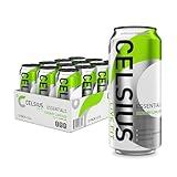 CELSIUS ESSENTIALS, Sparkling Cherry Limeade, Performance Energy Drink 16 Fl Oz (Pack of 12)