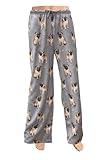 E & S Imports Women's Pug Dog Lounge Pants - Pajama Pants Pajama Bottoms - Large