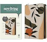 NLT Thinline Reference Zipper Bible, Filament Enabled (LeatherLike, Sunset Branches , Red Letter)
