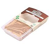 Eastanbul Halvah with Cocoa, 10.6oz, Halvah Marble, Turkish Halva, Tahini Halva, Cacoa Halwa Candy, Traditional Sesame Dessert, Vegan, Gluten Free Halva, Non-GMO, Halwa, Halawa