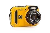 KODAK PIXPRO WPZ2 Rugged Waterproof Shockproof Dustproof WiFi Digital Camera 16MP 4X Optical Zoom 1080P Full HD Video Vlogging Camera 2.7" LCD (Yellow)