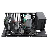 DIY Gaming Computer Case - ATX/M-ATX/ITX Motherboard Compatible, Open Chassis Rack, Mid Tower, Widely Body Heat Dissipation Design, Test Bench