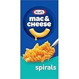 Kraft Spirals Original Mac & Cheese Macaroni and Cheese Dinner, 5.5 oz Box