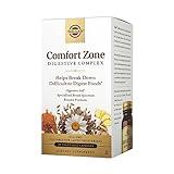 Solgar Comfort Zone Digestive Complex - 90 Vegetable Capsules - Enzymes to Support the Body’s Natural Digestive Process & Break Down Difficult-to-Digest Foods - Kosher - 90 Servings