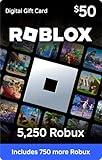 Roblox Digital Gift Card - 5,250 Robux [Includes Exclusive Virtual Item] [Online Game Code]