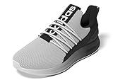 adidas Men's Lite Racer Adapt 7.0 Sneaker, White/Black/White, 13