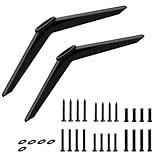 Rimous TV Stand Legs for TCL Roku TV Legs Replacement Compatible with 28in 32in 40in 43in 49in 50in 55in 65in TCL Roku TV Stand Legs Base Feet with Screws Easy Install