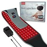 Comfytemp Red Light Therapy Belt, FSA HSA Eligible Infrared Red Light Therapy for Body, 22W Light Wrap with Pulse for Back Waist Muscle Pain Relief, Improve Joint Inflammation