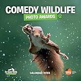 2024 Comedy Wildlife Photography Awards Wall Calendar