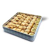 Al Bohsali 1870 - Premium Mediterranean Baklava Assorted Mix (43 Count)