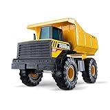 Tonka Steel Classics Mighty Dump Truck - Made with Steel & Sturdy Plastic, Yellow Toy Construction Truck, Boys and Girls, Kids, Toddlers, Ages 3+