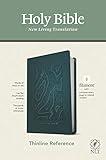 NLT Thinline Reference Bible, Filament Enabled (LeatherLike, Earthen Teal Blue, Red Letter): Includes Free Access to the Filament Bible App Delivering ... Notes, Devotionals, Worship Music, and Video