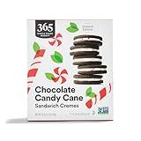 365 by Whole Foods Market, Chocolate Candy Cane Sandwich Cremes, 16 Ounce