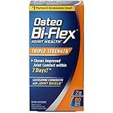 Osteo Bi-Flex Triple Strength, Glucosamine Chondroitin with Vitamin C Joint Health Supplement, Coated Tablets, 80 Count