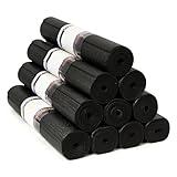 Sunshine Yoga Voyage Yoga Mat, 10 Pack, 72" x 24" Professional Studio and Gym Bulk Yoga Mats, 5mm Thick, Durable, Anti-Tear, Non Slip Fitness and Exercise Mats, Black