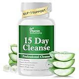 DR VITAMIN SOLUTIONS 15 Day Gut Cleanse Detox for Women, GLP-1 Support - Natural Colon & Detox Cleanse for Weight Loss - Bloating & Constipation Relief - Flushes Toxins & Supports Immunity - 30 Ct.