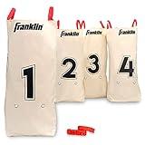 Franklin Sports Franklin Field Day Potato Sack Race Bags & 3-Legged Race Bands Game Kit - Great for Kids - 2 Games in 1