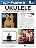 Do-It-Yourself Ukulele – Step-by-Step Guide for Beginners with Online Audio and Video | Learn Soprano, Concert, or Tenor Ukulele with 30 Songs | Hal Leonard Music Instruction Book