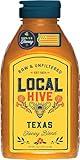 Local Hive Texas Raw Unfiltered Honey – 16 oz, 100% Pure US Honey, Sourced from American Bees and Beekeepers - Natural Sweetener, Ideal for Tea, Baking, and Cooking