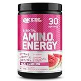 Optimum Nutrition Amino Energy - Pre Workout with Green Tea, BCAA, Amino Acids, Keto Friendly, Green Coffee Extract, Energy Powder - Watermelon, 30 Servings (Packaging May Vary)