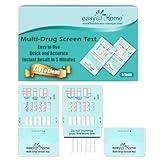 Easy@Home Multi-Drug Screen Test: 5 Pack Urine Drug Testing Kit for AMP/BAR/BZO/COC/MET/MDMA/MOP300/MTD/OXY/PCP/TCA/THC50, Includes Highly Sensitive THC Tests for Home Use, EDOAP-7125