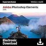Adobe Photoshop Elements 2026 | Software Download | Photo Editing | 3-year term license | Activation Required [PC/Mac Online Code]