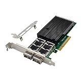 Mellanox ConnectX-3 Dual-Port QSFP+ 40GbE Network Card - PCIe 3.0 x8 Enterprise/Data Center NIC with Hardware Offload & RoCE Support