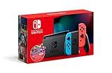 Nintendo Switch w/Neon Blue & Neon Red Joy-Con + Mario Kart 8 Deluxe (Full Game Download) + 3 Month Switch Online Individual Membership